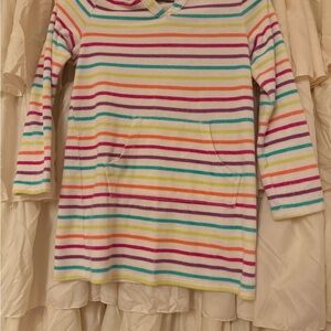 Lands' End Kids Multicolor Striped Swim Coverup